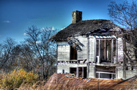 Old Farmhouse Print for Sale, HDR