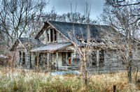 Old House Print, HDR, Greenville, Texas