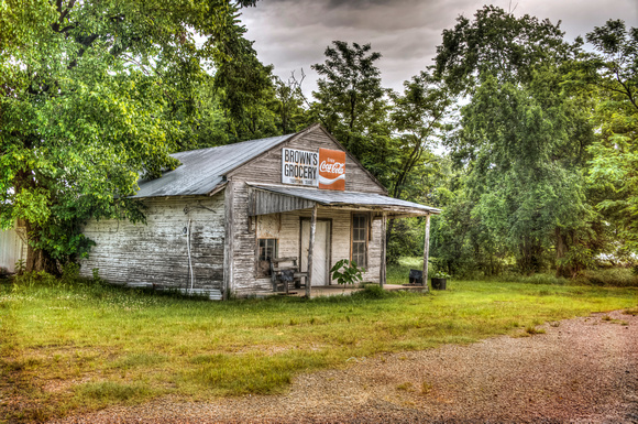 Brown's Grocery Store in Tigertown, Texas