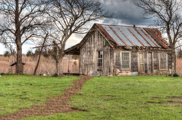 An old farmhouse in Ector, Texas