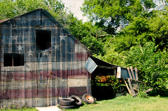 Old Barns in Caddo Mills, Texas
