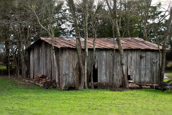 Old Barns in Kingston, Texas