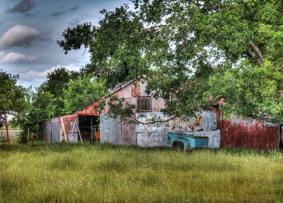 Old Barns in Princeton, Texas