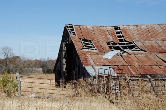 Old Barns in Belk, Texas