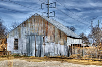 Old Barns in Bonham, Texas prints