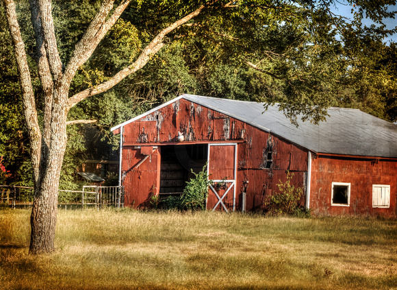Old Barn in Ravenna, Texas