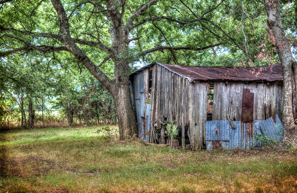 An old Barn in Petty, Texas