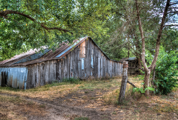 Old Barn Photograph in Petty, Texas