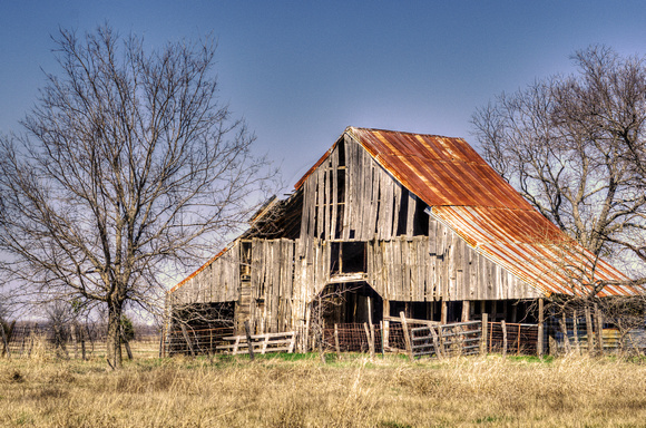 Old Texas Barn in Royse City, Texas