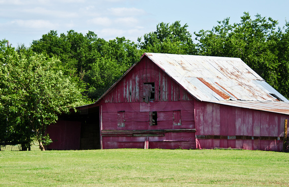 Old Barns in Royse City, Texas