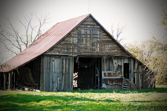 Old Barn Photo in Savoy, Texas