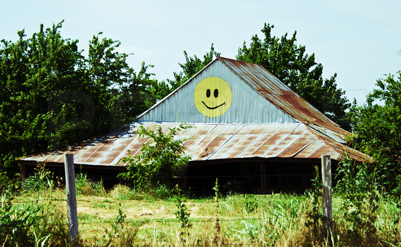 Old Barns in Fairlie, Texas