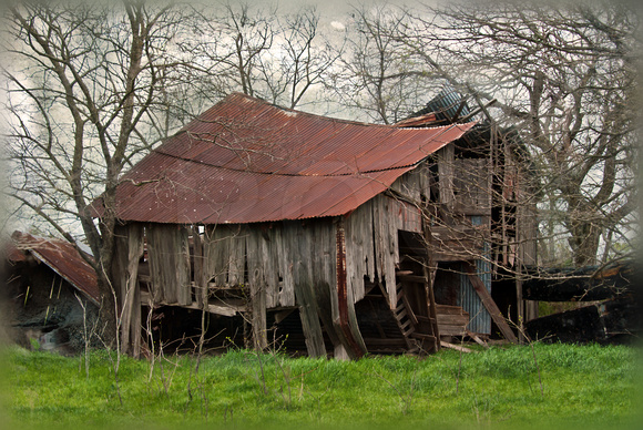 Old Barns in Leonard, Texas