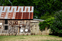 Old Barns in Bailey, Texas