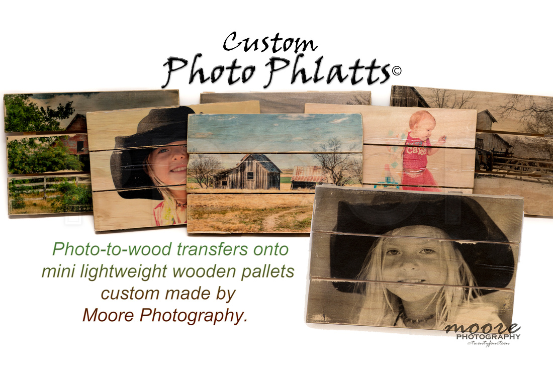 Custom Photo Phlatts, Photo to Wood Transfer