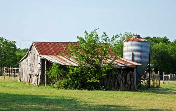 Old Barns in Gober, Texas
